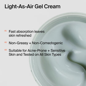 Youth To The People cream applied on hand demonstrates quick absorption
