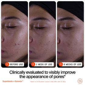 Youth To The People cleanser in use at sink for quick, radiant skin routine