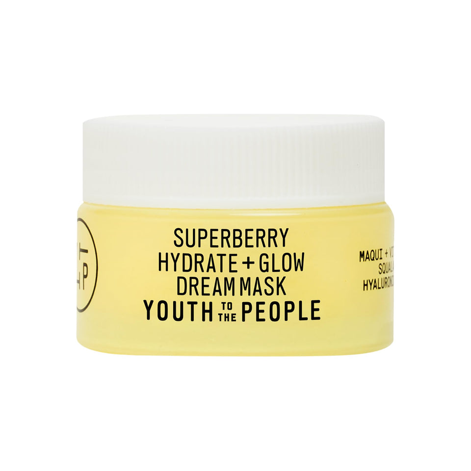 youth to the people front packaging travel jar, convenient for trips