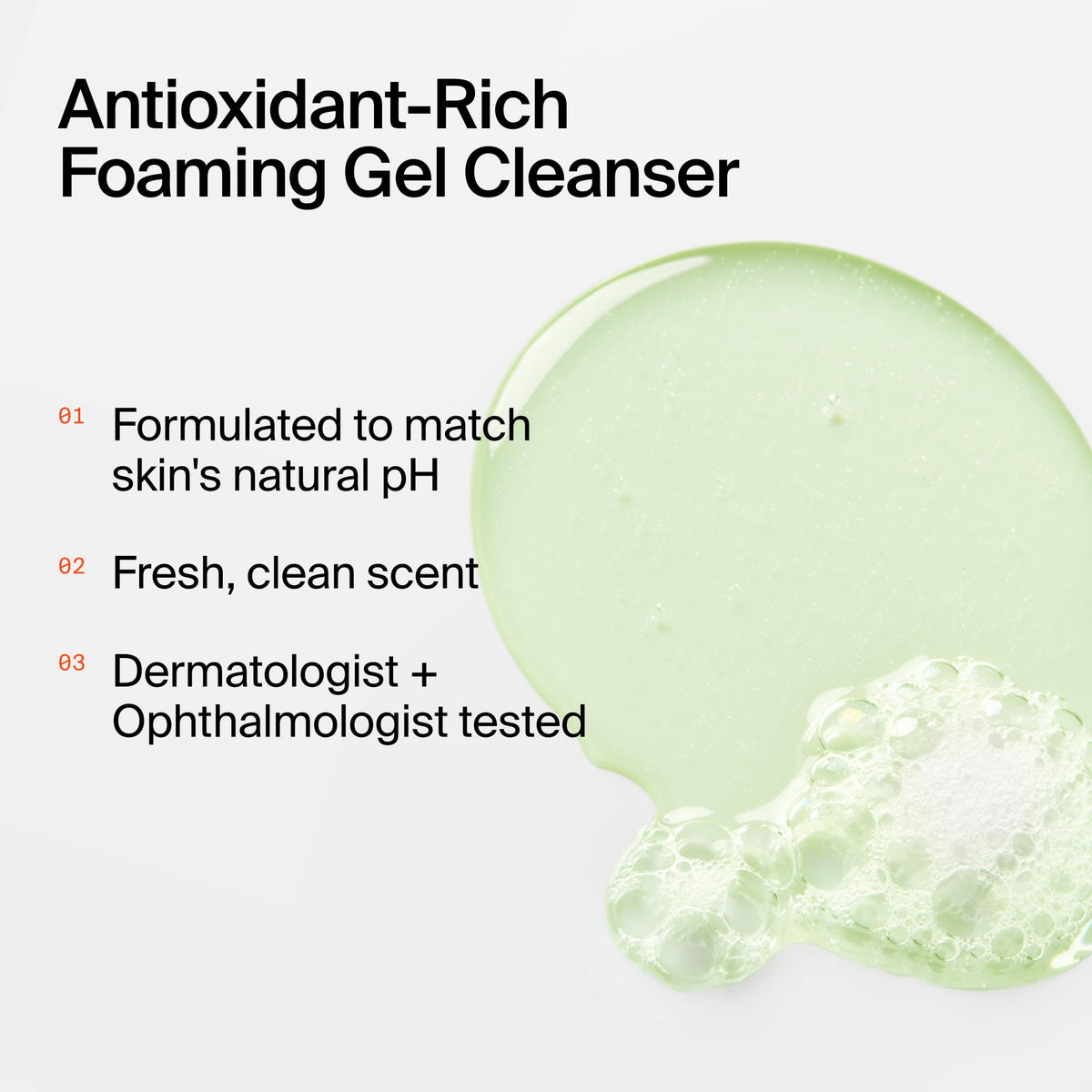 Youth To The People cleanser foam lather texture demonstrating gentle clean