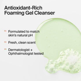 Youth To The People cleanser foam lather texture demonstrating gentle clean