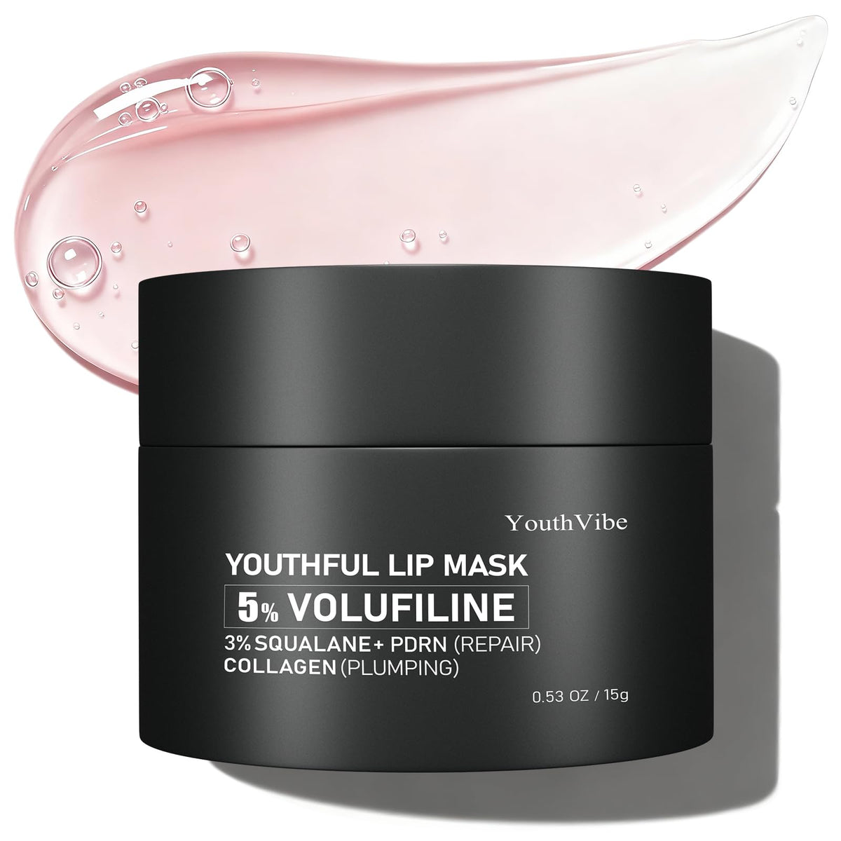 YouthVibe front jar view showing product packaging and moisturizing promise