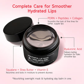 YouthVibe open jar close-up of silky texture for smooth overnight absorption