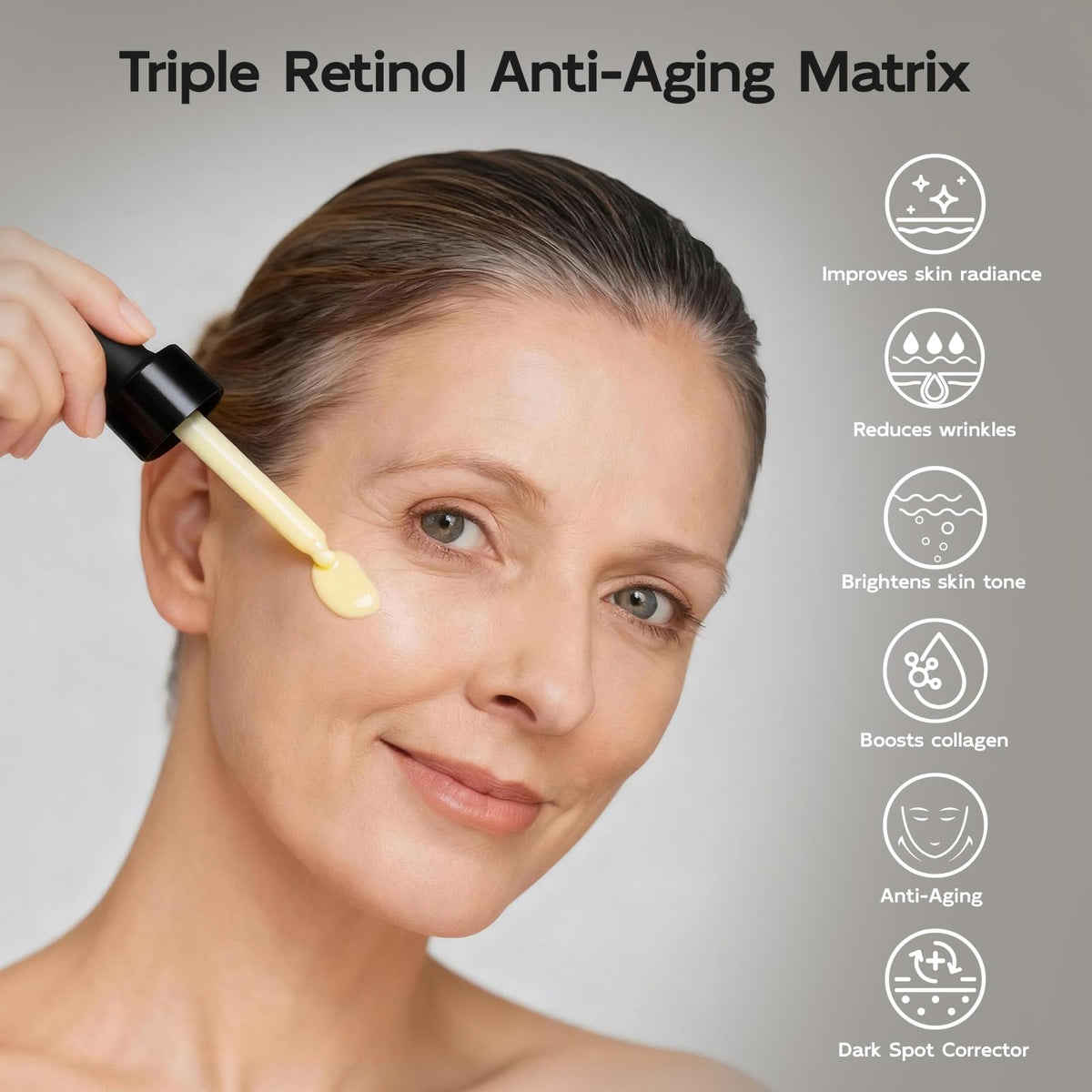 YouthVibe ingredient label showing key actives like retinol and niacinamide