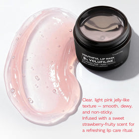 YouthVibe ingredients display with shea butter and hyaluronic for deep hydration