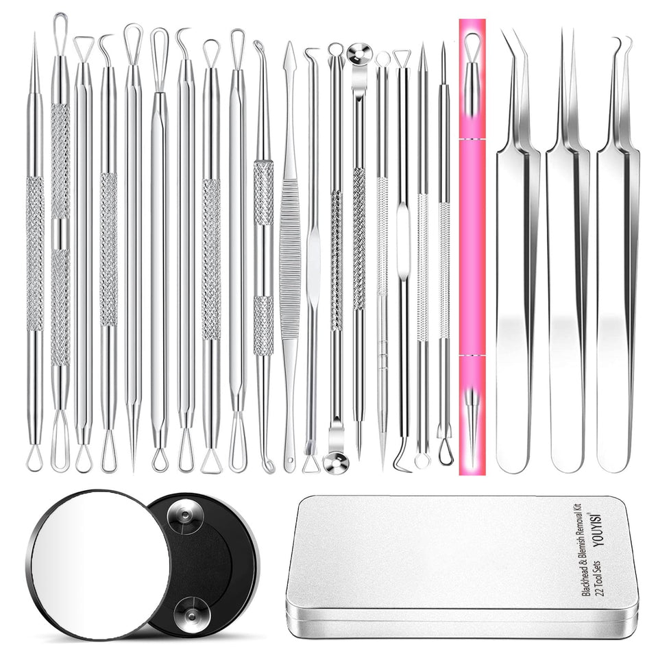 YOUYISI front packaging showing full 22-piece extraction kit and carry case for organized storage