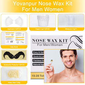 Yovanpur applicators and wooden sticks displayed for precise, hygienic waxing