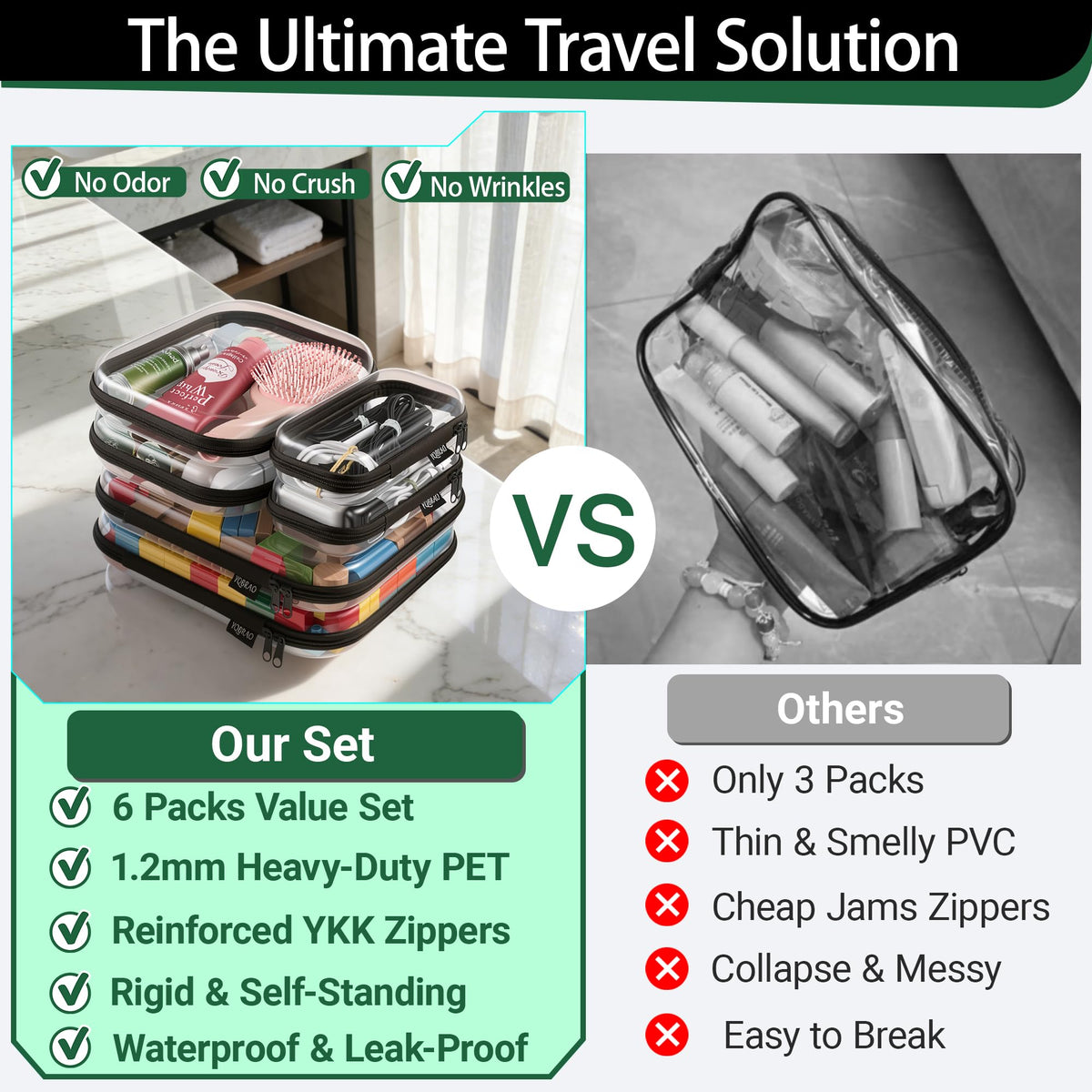 YQBRAO large case open with SSD and power bank for secure tech storage