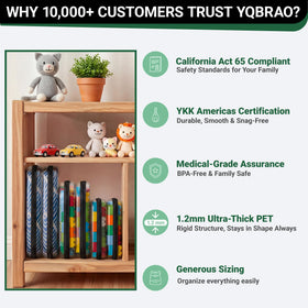 YQBRAO edge view showing 1.2mm shell thickness for crush-resistant protection
