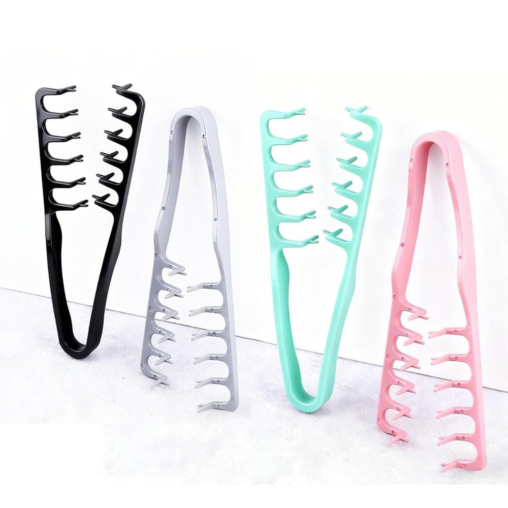 YRAKOZIN combs tucked in purse showing portability for on-the-go touchups