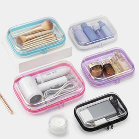 YSHXNX toiletry bag on bathroom counter displaying neat everyday access