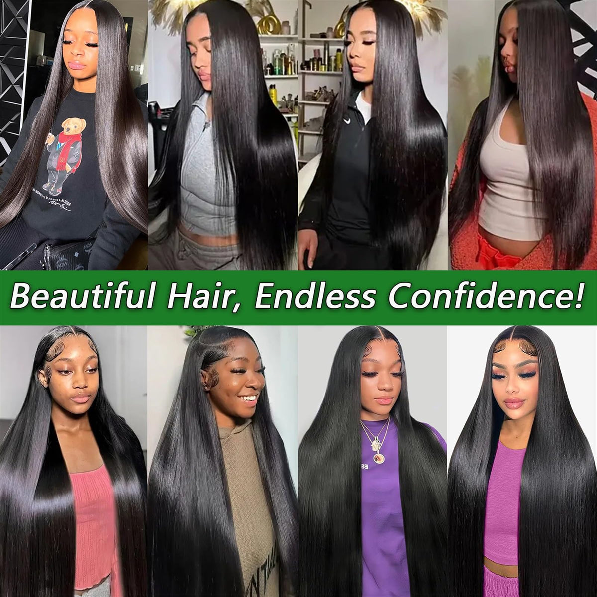 Ysivonu sew-in installation demo illustrating neat, secure quick weave result