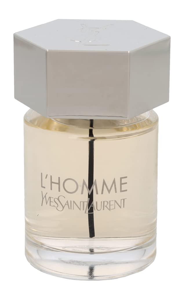 Yves Saint Laurent L'Homme spray close-up demonstrating easy application and controlled mist
