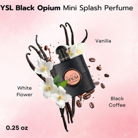 Yves Saint Laurent Libre Eau de Parfum mini bottle detail showing floral sophistication