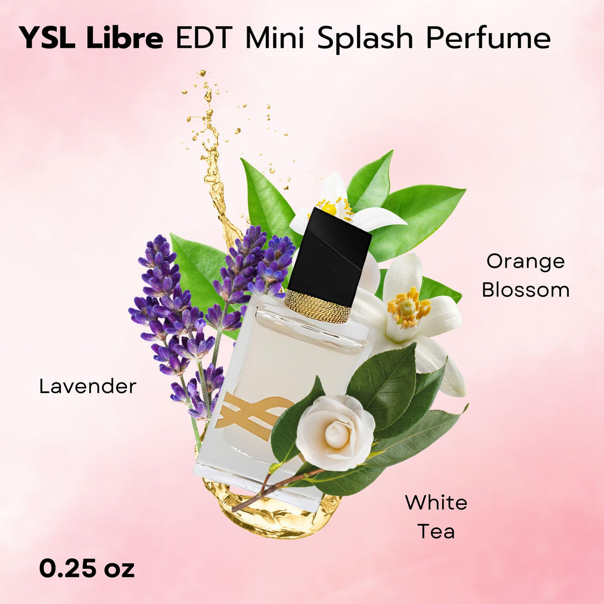 Yves Saint Laurent Libre Eau de Toilette mini spray emphasizing fresh daytime wear