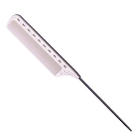 Y.S.PARK comb 122 extra long tail close-up for accurate parting and controlled sectioning