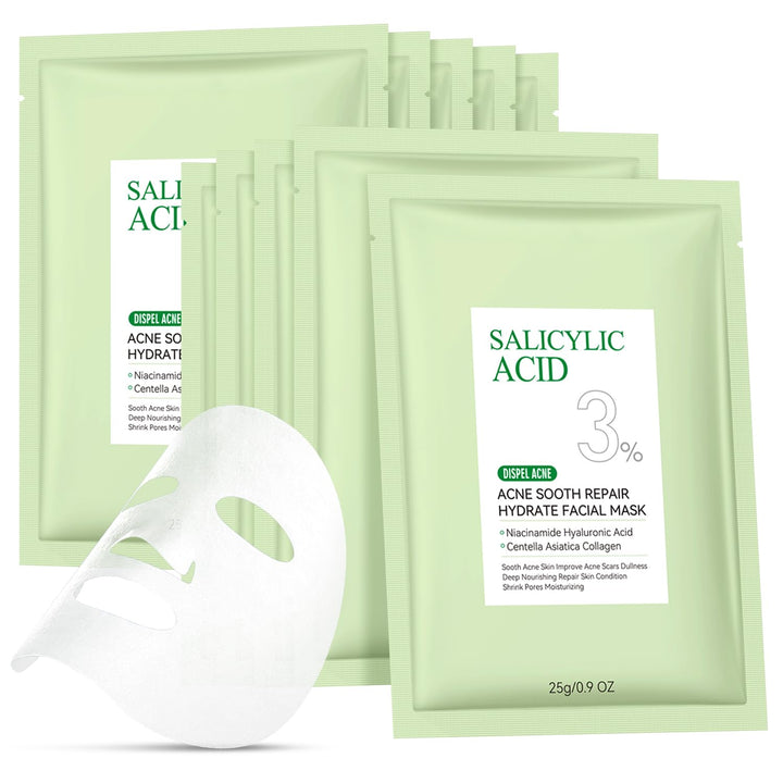 YTRAJU front packaging showing 10-pack and acne-care benefits