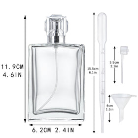 YU FENG two funnels and two pipettes arranged for clean refill and mess-free transfers