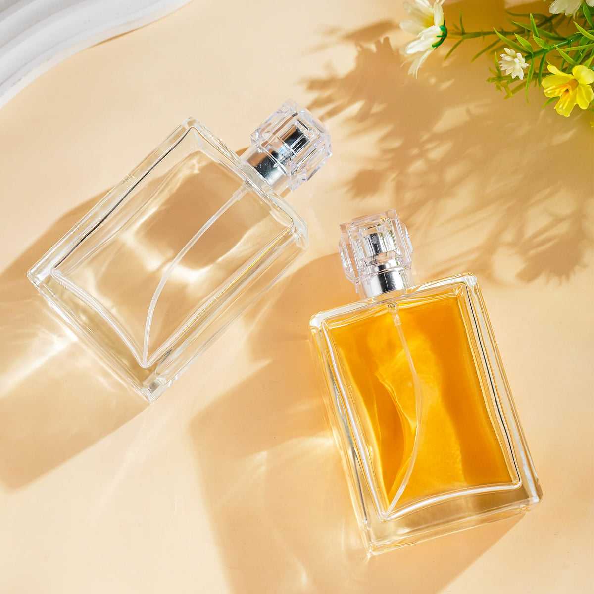 YU FENG bottles inside travel purse illustrating portability and organized packing