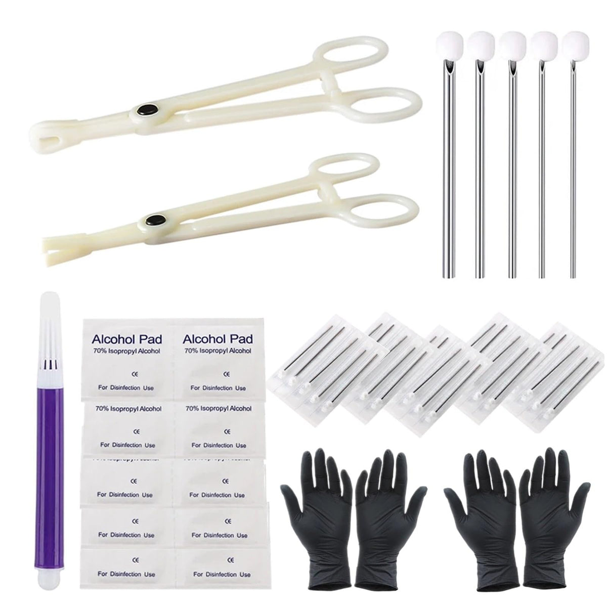 Yuelong front packaging showing full 40-piece kit and contents for easy selection
