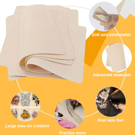 Yuelong silicone skin wrapped on arm demonstrating stretch and contour practice benefit