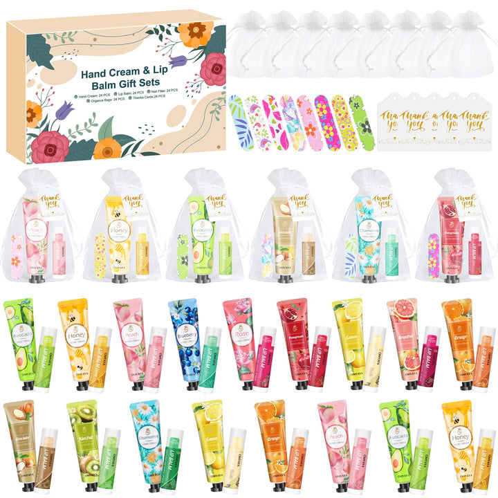 YUEONEWIN front packaging display showing full 24-set kit and neat presentation