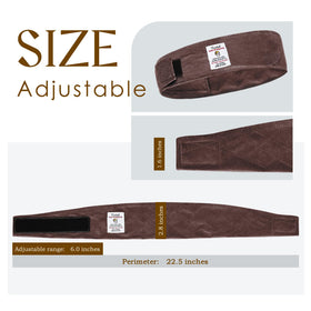 Yuest hook-and-loop detail demonstrating secure no-slip fastening