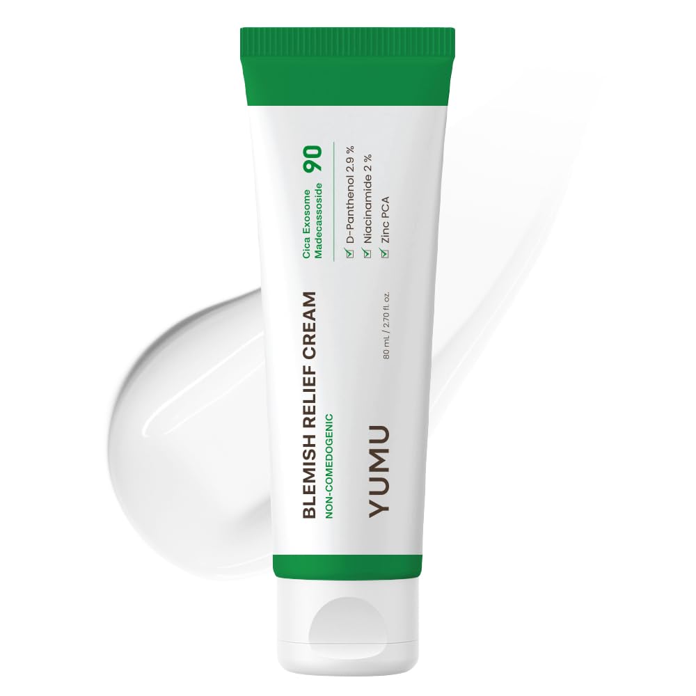 YUMU front packaging showing cream and calming benefit
