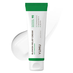 YUMU front packaging showing cream and calming benefit
