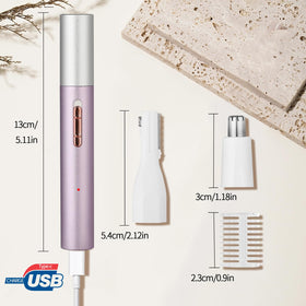 Yunmiss held in hand to show pocket-size portability and travel convenience