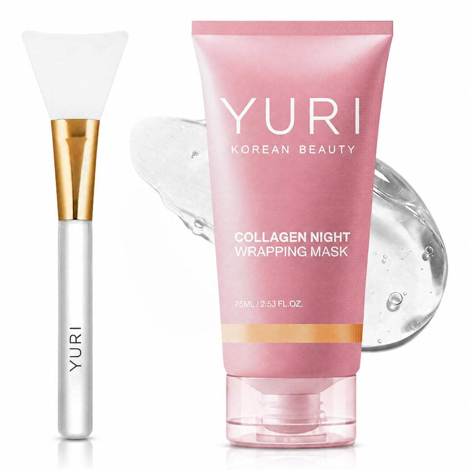 YURI BEAUTY front jar shot showing packaging and product clarity benefit
