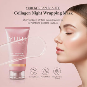 YURI BEAUTY mask brush application demonstrating easy, even coverage benefit