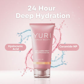 YURI BEAUTY morning rinse basin showing water removal for refreshed skin benefit
