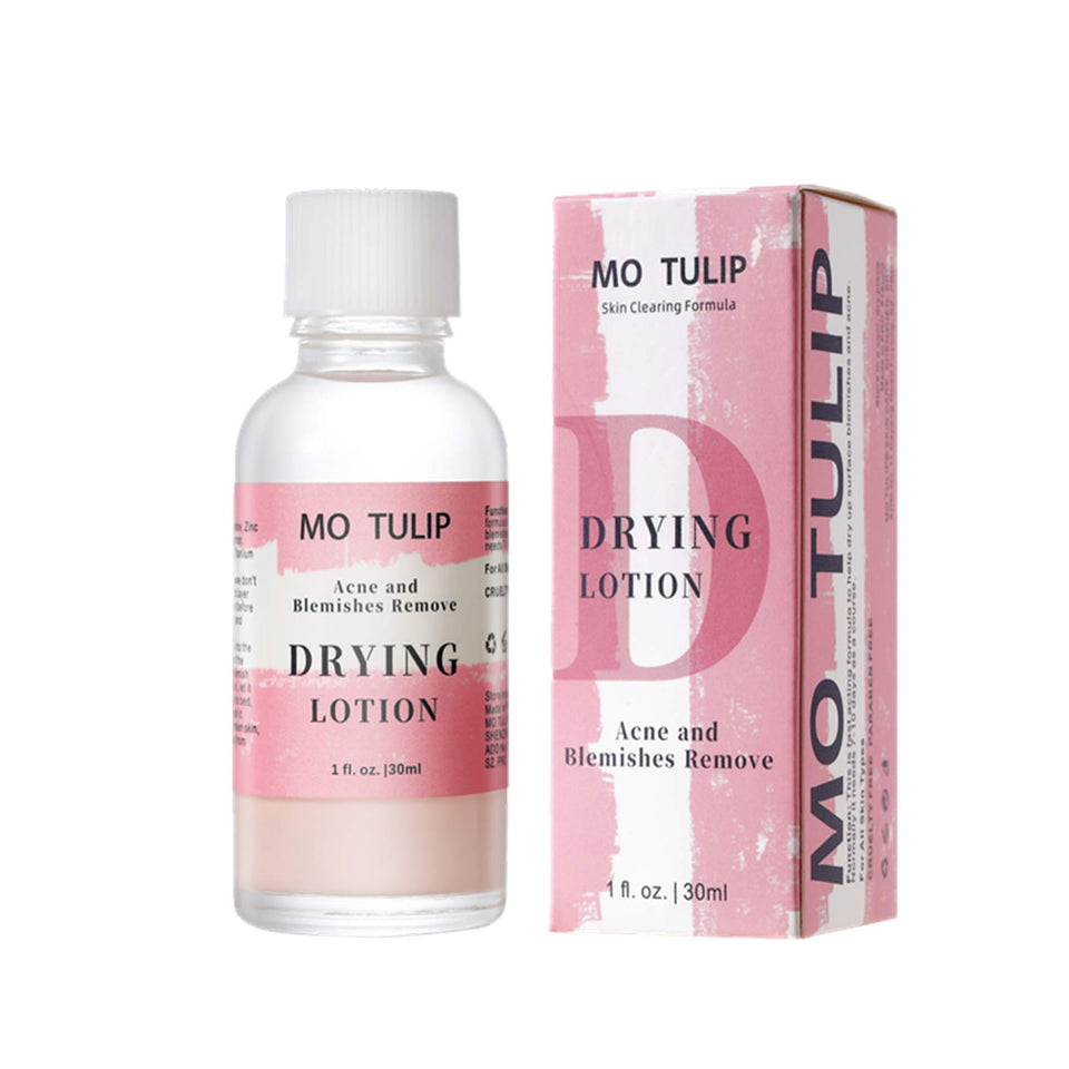 YUZAMOOR MO TULIP front bottle showing compact packaging and easy spot treatment