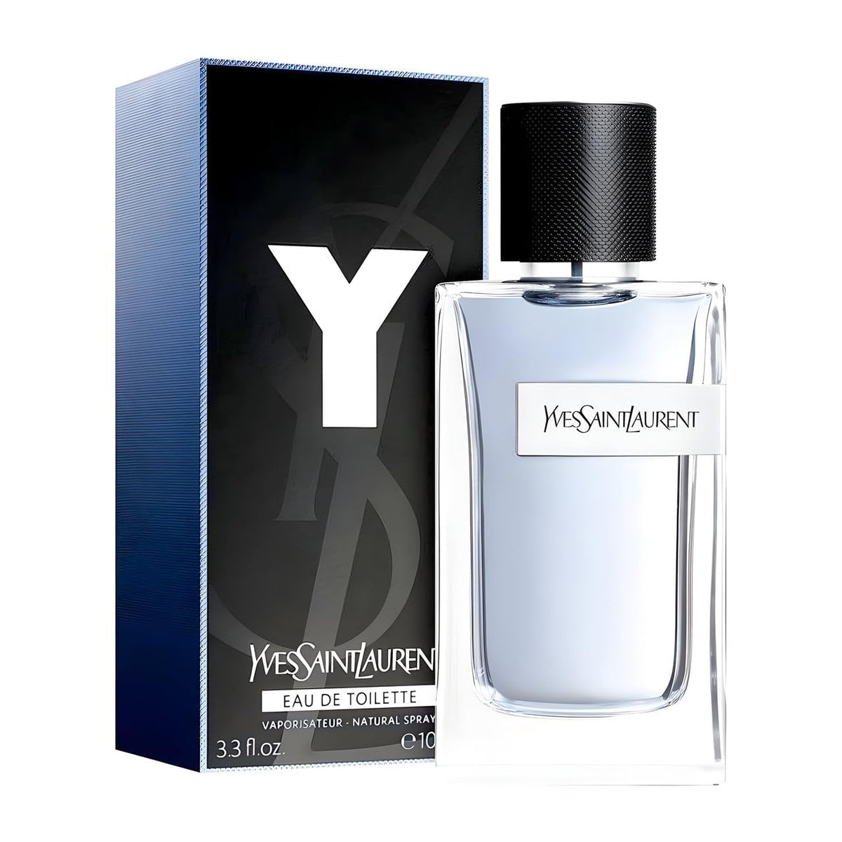 Yves Saint Laurent bottle on evening table setting conveying refined, modern presence benefit
