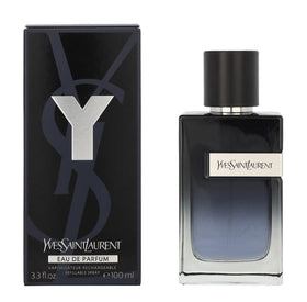Yves Saint Laurent bottle front view showing sleek design and modern elegance benefit