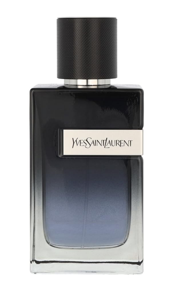 Yves Saint Laurent side detail highlighting glass finish and cap craftsmanship benefit