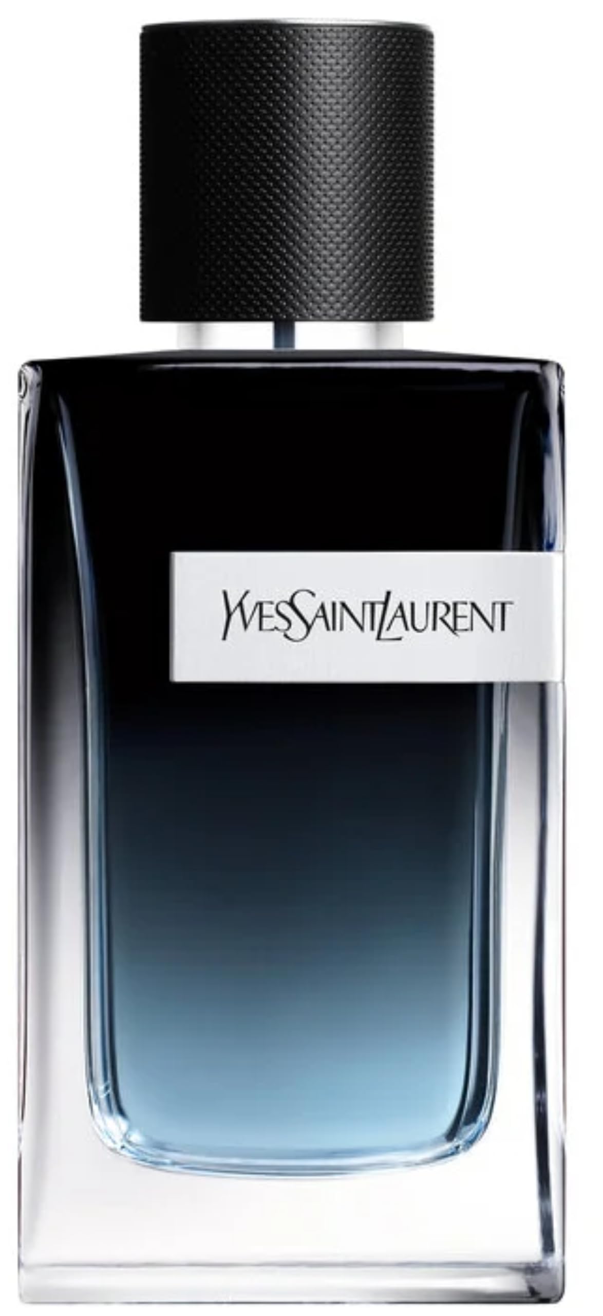 Yves Saint Laurent Y For Men close-up of spray and glass highlighting premium texture