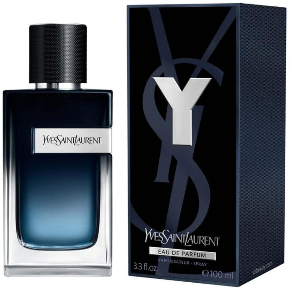 Yves Saint Laurent Y For Men front bottle view showing elegant design and gift appeal