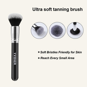 YVOIER exfoliating mitt texture removing dead skin for smoother tan