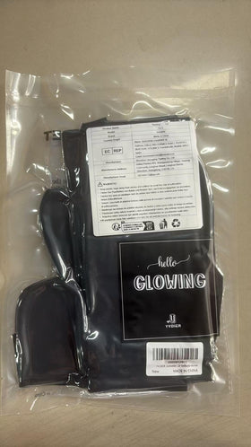 YVOIER lifestyle bathroom setup displaying kit ready for at-home tanning
