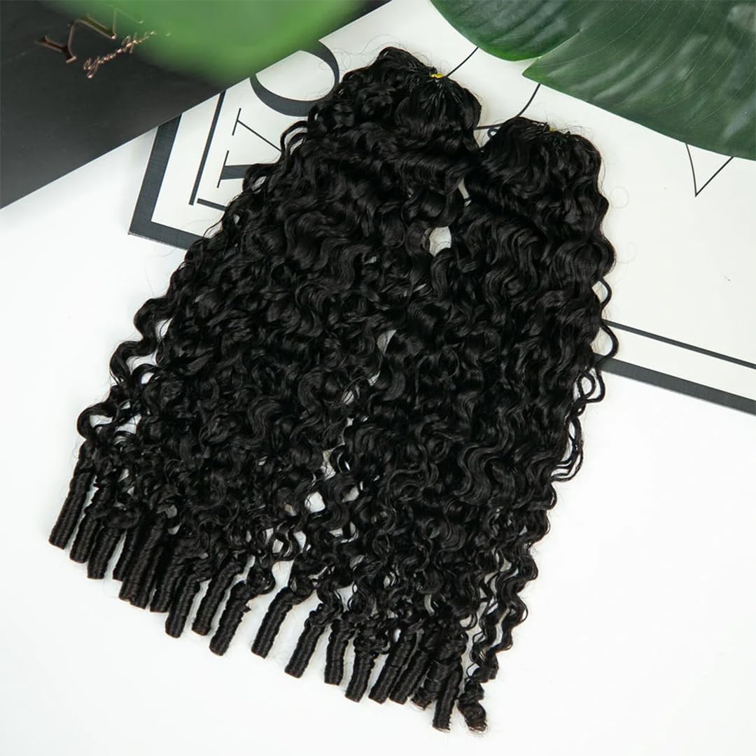 Y WIGS installed braidless look demonstrating natural blend