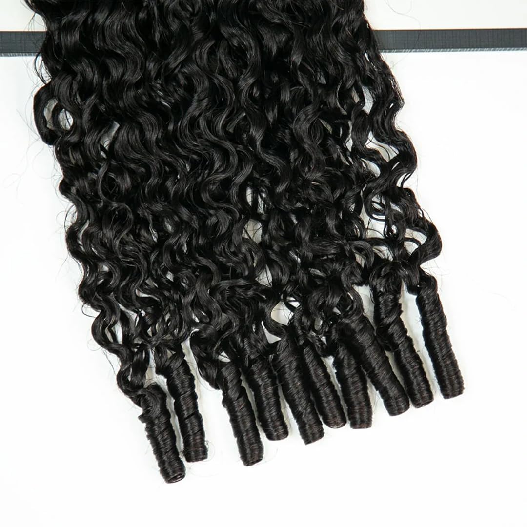 Y WIGS pack contents laid out to show 100 strands and weight