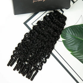 Y WIGS updo styling example proving versatile looks