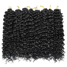 YXCHERISHAIR close-up of deep wave texture highlighting soft, tangle-free curls