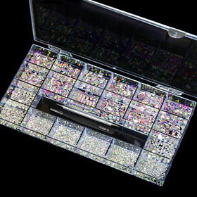 Yzzseven decorated phone case with crystals adding eye-catching glamour