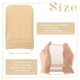 Z-CHARMMY cap edge transparency demonstrating natural blend with skin