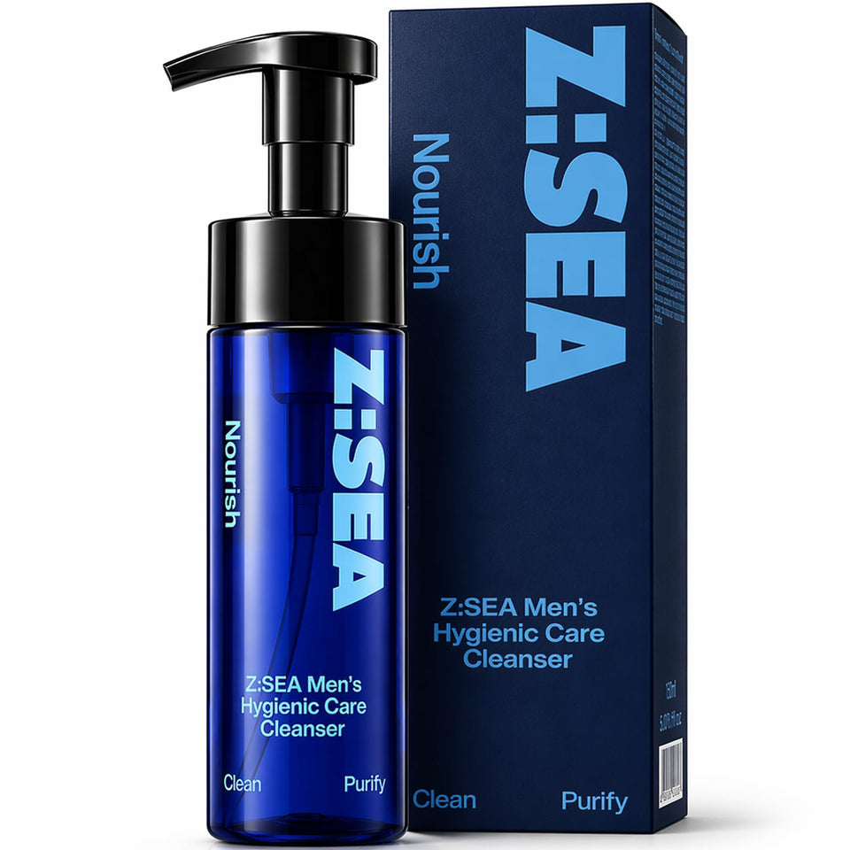 Z:SEA front bottle view showing full product and benefits