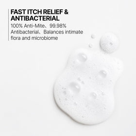 Z:SEA creamy foam on hand demonstrating lightweight quick-dry texture