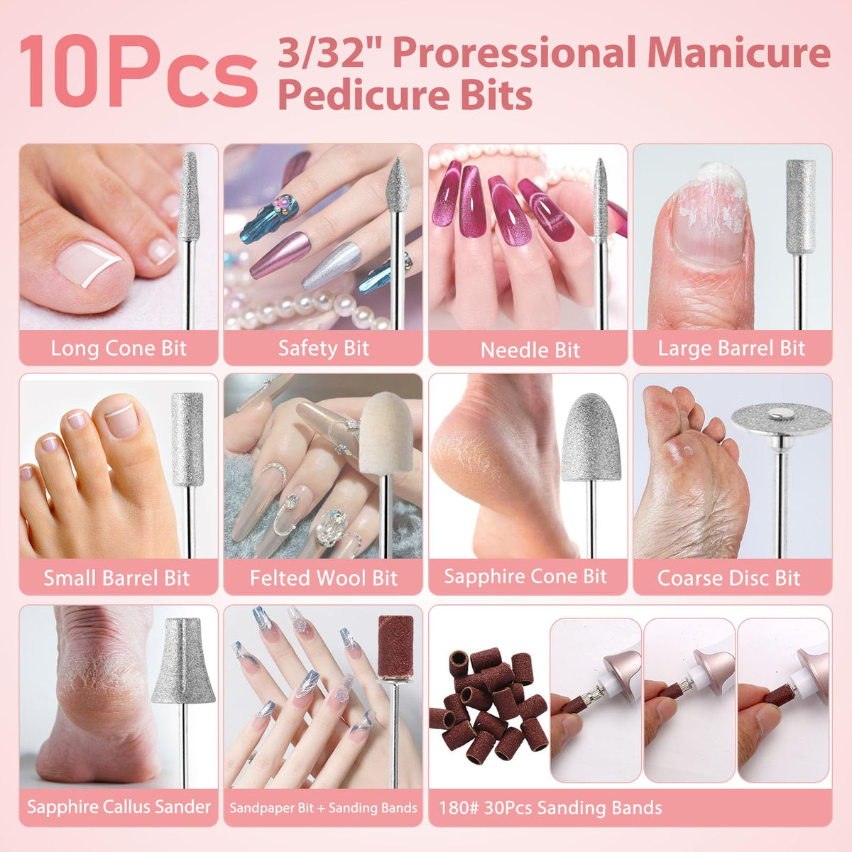 ZABOUL kit packed in travel pouch for mobile nail techs and on-the-go use